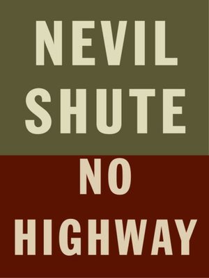 cover image of No Highway